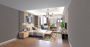 Home Designer Makeover Blast - Mark & Mary's Master Bedroom