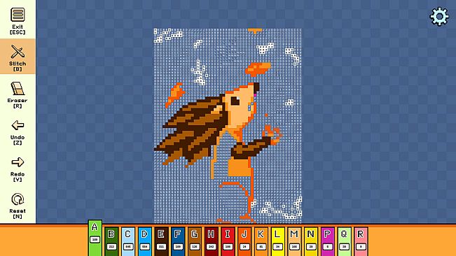 Pixel Cross Stitch - Autumn Pack 3