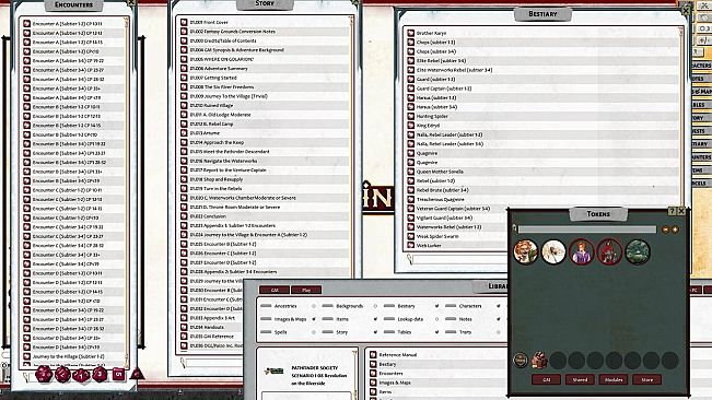 Fantasy Grounds - Pathfinder 2 RPG - Society Scenario #1-08: Revolution on the Riverside