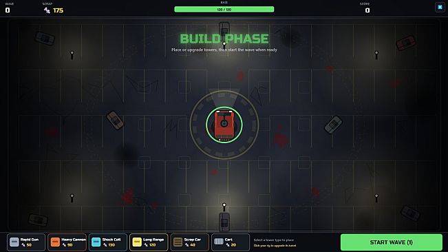 Zombie Parking Lot Defense