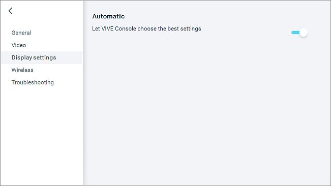 VIVE Console for SteamVR