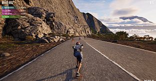 Longboard Skate Downhill Simulator