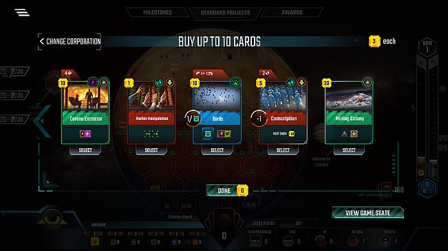 Terraforming Mars - Colonies