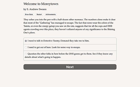 Welcome to Moreytown