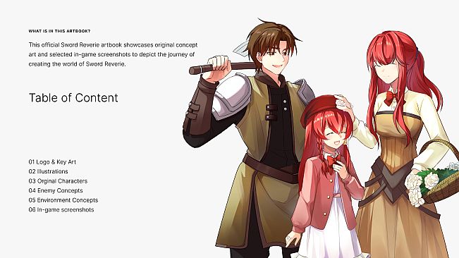 Sword Reverie - Digital Artbook