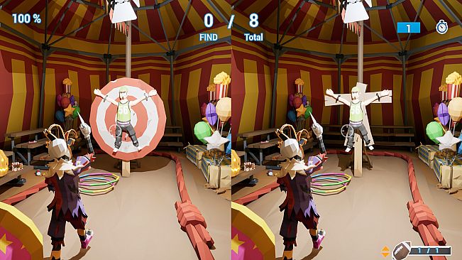 Find X :  Shoot the Difference in 4D