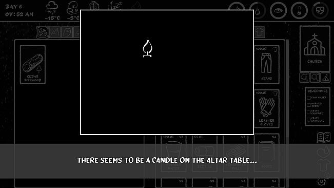 Don't Freeze: A Winter Card Survival