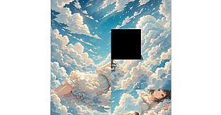 The girl in the clouds