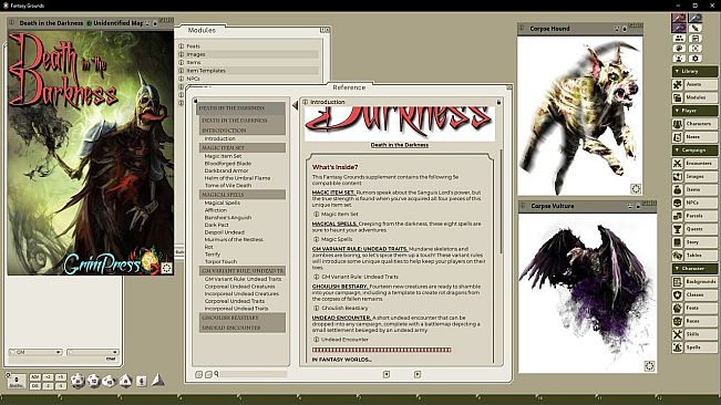Fantasy Grounds - Death in the Darkness