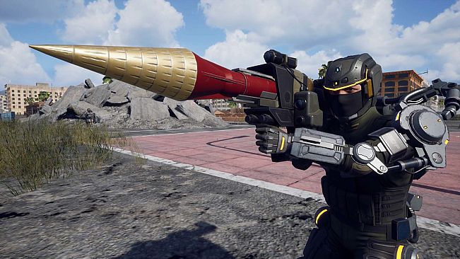 EARTH DEFENSE FORCE: IRON RAIN - Weapon: FX-Trailblazer