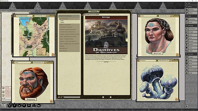 Fantasy Grounds - Pathfinder RPG - Pathfinder Companion: Dwarves of Golarion