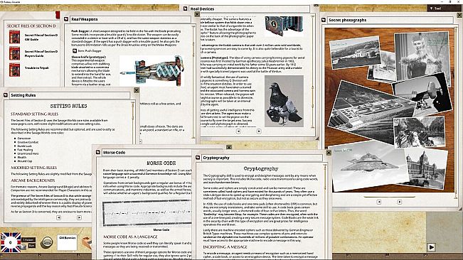 Fantasy Grounds - The Secret Files of Section D