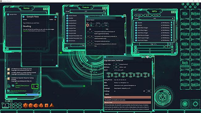 Fantasy Grounds - FG Theme - Futuristic