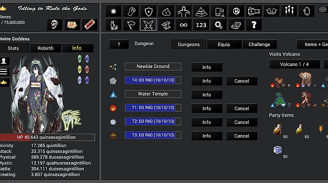 Idling to Rule the Gods