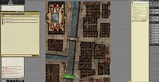 Fantasy Grounds - Pathfinder RPG - Pathfinder Flip-Mat - Classic Red Light District
