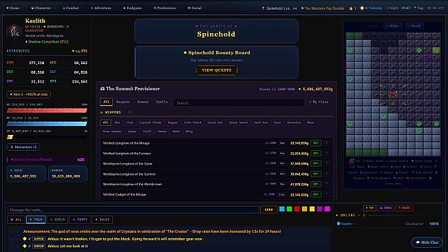 Crystaria Online