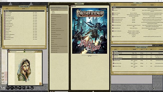 Fantasy Grounds - Pathfinder RPG - Pathfinder Player Companion: Blood of the Night