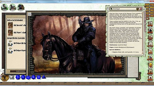 Fantasy Grounds - Deadlands Reloaded: Hell on Earth Reloaded