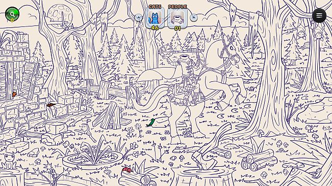 Hidden Cats in Spooky Village