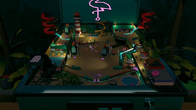 Roxy Raccoon's Pinball Panic - Tropical Treats