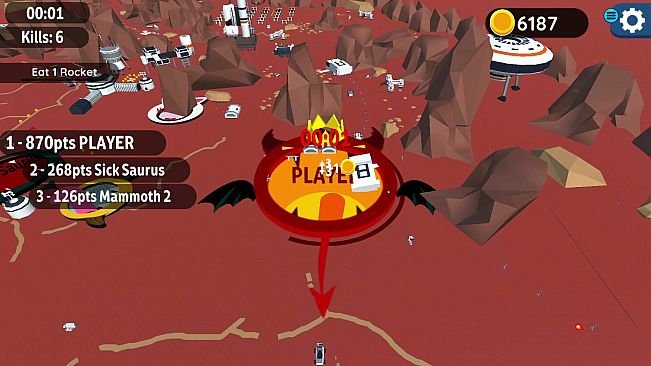 Hole io: Red Planet DLC