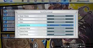 Granblue Fantasy Versus: Rising - System Voice Set