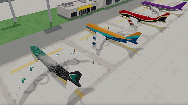 Pixel Airport Tycoon 3D - Aircraft Pack 2