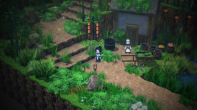 RPG Developer Bakin Charming Chinese Townscape Pack