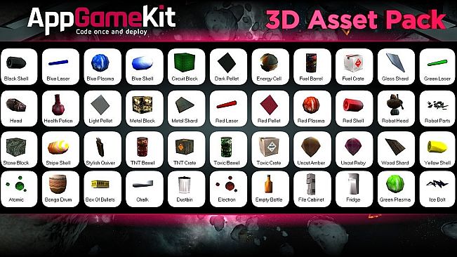 AppGameKit Studio - MEGA Media Pack