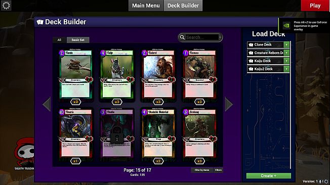 Death Trading Card Game