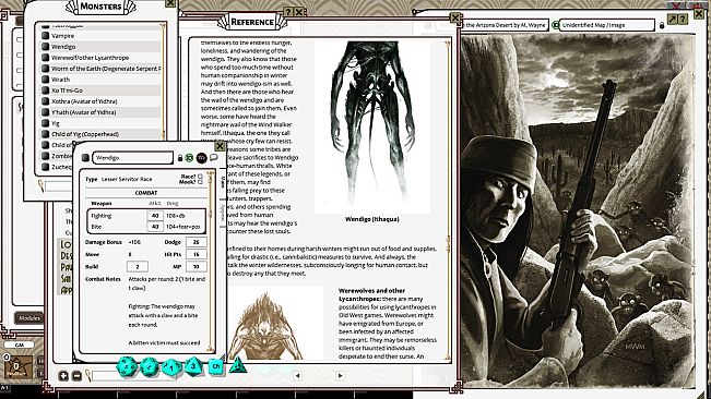 Fantasy Grounds - Down Darker Trails (CoC7E)