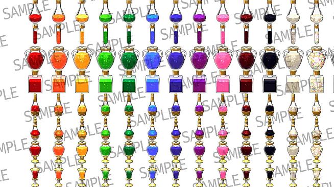 Visual Novel Maker - Potions Asset Pack 4K Vol 2