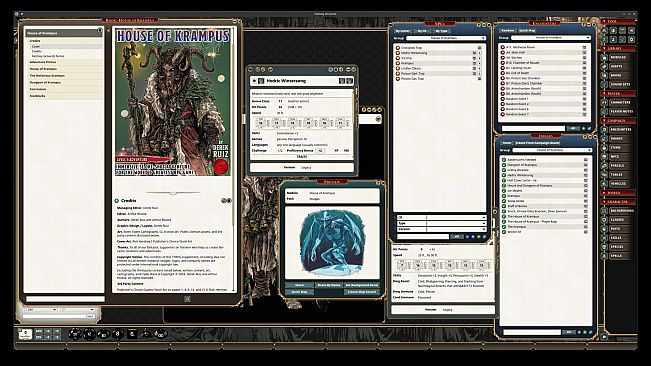 Fantasy Grounds - House of Krampus - Level-6