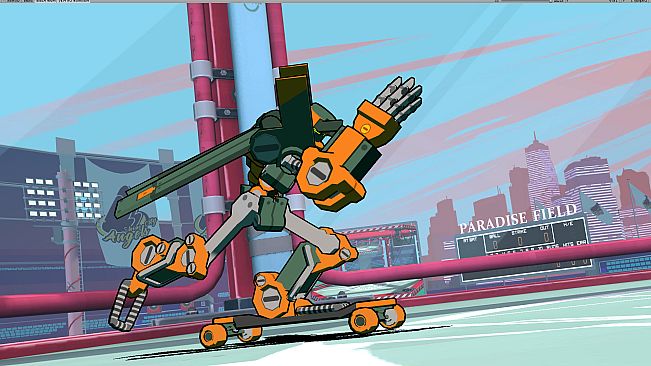 Lethal League Blaze - Insectoid Loneriding Mechranger outfit for Switch