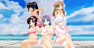 SENRAN KAGURA Peach Beach Splash - Sakura Swimsuit Pack
