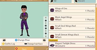 Nightfall Attire - WorldNeverland - Daily Life in the Elnea Kingdom - Another Life Adventure