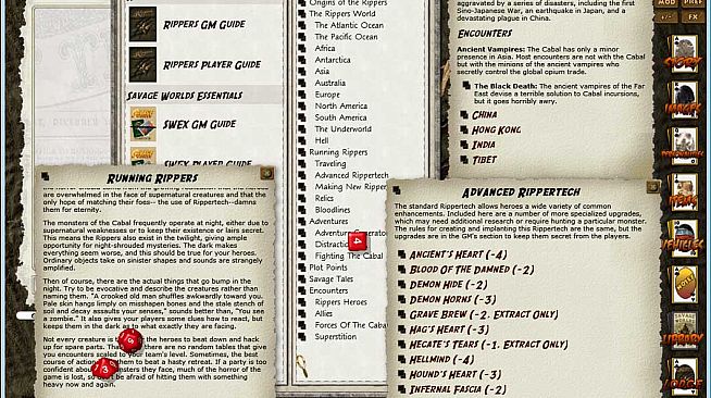 Fantasy Grounds - Rippers (Savage Worlds)