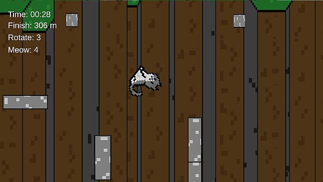 Climbing with Silly Cat