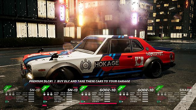 OverDrift Festival - Premium Cars Pack#1