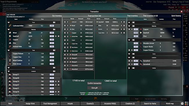 Primitive Society Simulator