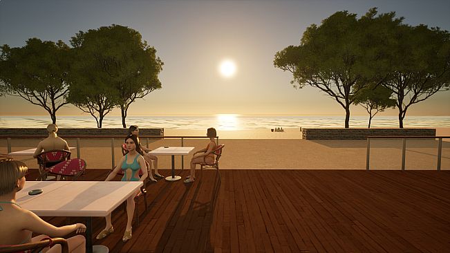 Beachside Cafe Simulator