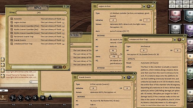 Fantasy Grounds - The Lost Library of Thoth (PFRPG)