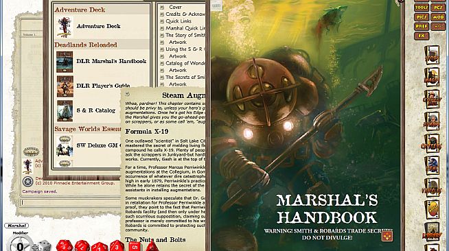 Fantasy Grounds - Deadlands: The 1880 Smith & Robards Catalog
