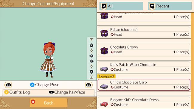 Chocolate Attire - WorldNeverland - Daily Life in the Elnea Kingdom - Another Life Adventure