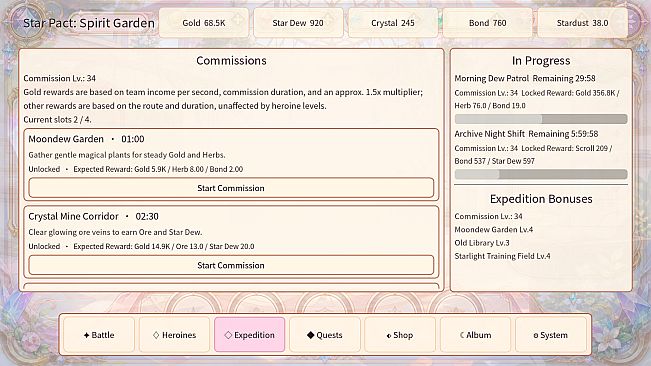 Star Pact:Spirit Garden