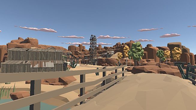 Once upon a time in the Gold Rush VR: shoot and ride