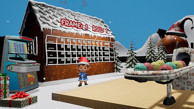 Jingle Strike VR Bowling