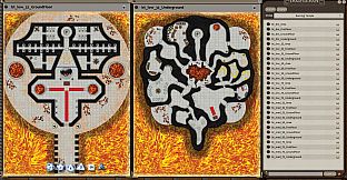 Fantasy Grounds - 0one's Colorprints #3: The Burning Temple (Map Pack)