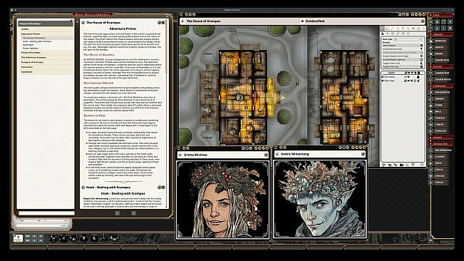 Fantasy Grounds - House of Krampus - Level-6