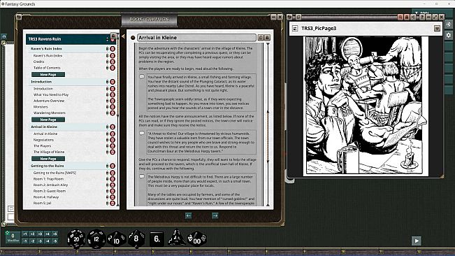 Fantasy Grounds - D&D Classics: TRS3 Assault on Raven's Ruin (1E)